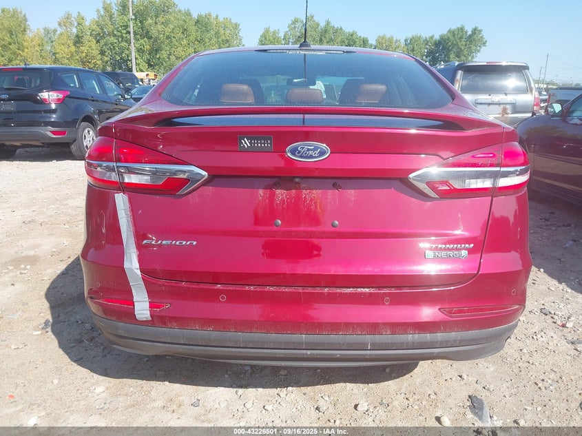 2019 FORD FUSION ENERGI TITANIUM - 3FA6P0SU5KR184950