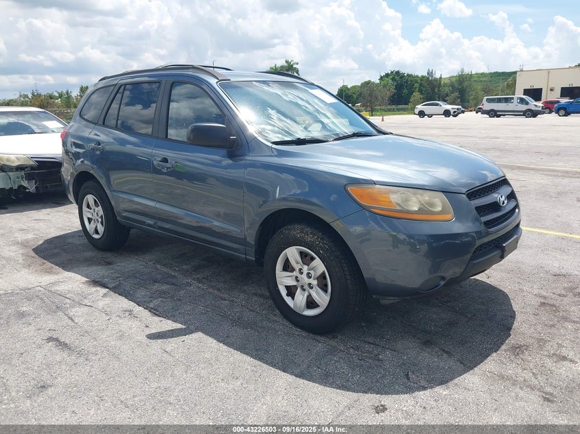 5NMSG13D69H276964 2009 Hyundai Santa Fe Gls auction photo 1