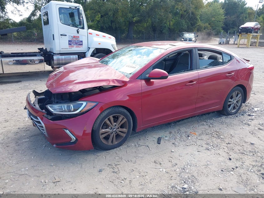 2017 Hyundai Elantra Se brown sedan gasoline KMHD84LF5HU196423 photo #3