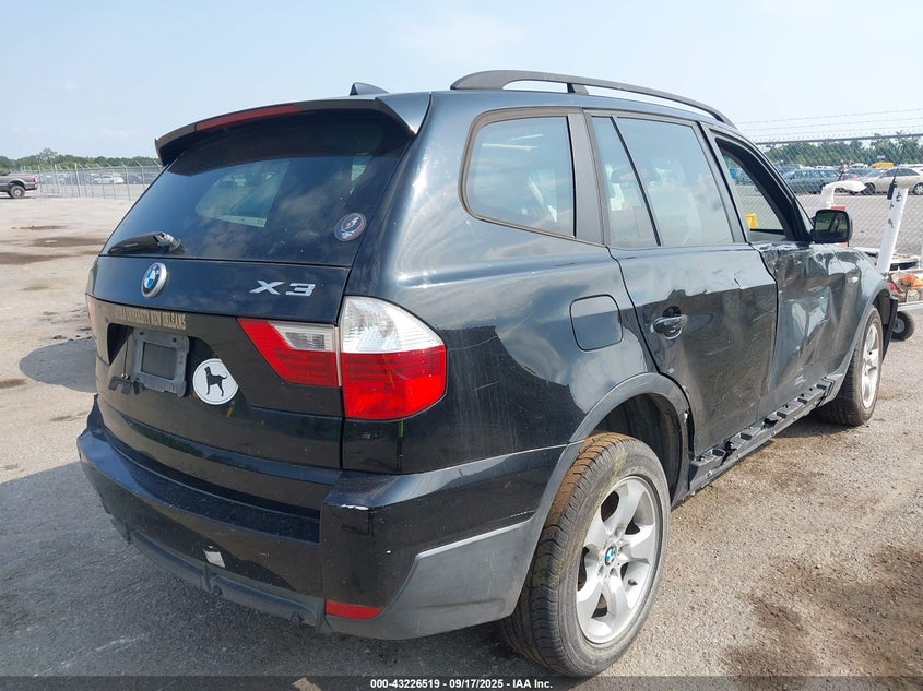 WBXPC93427WF14504 2007 BMW X3 photo no. 4