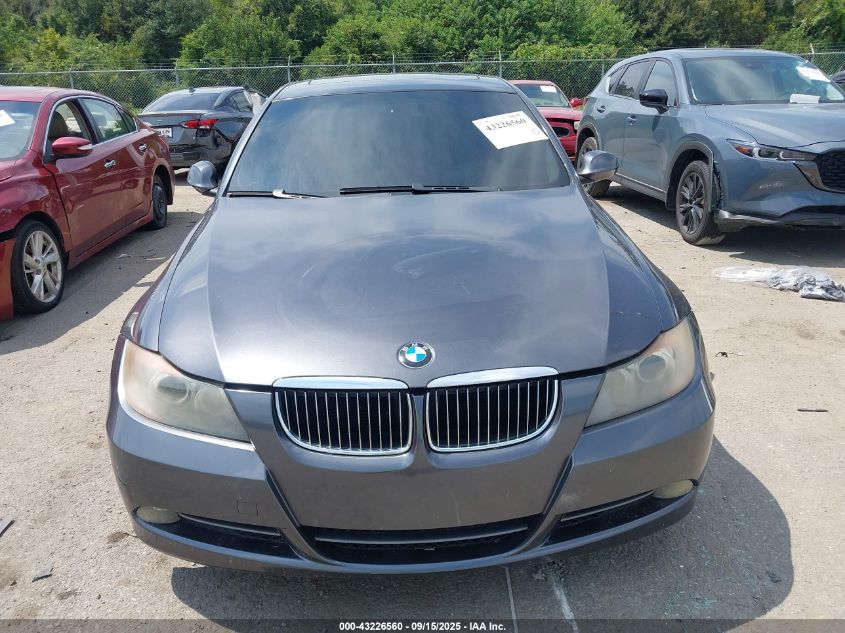 2006 BMW 330I VIN: WBAVB33586KR81827 Lot: 43226560