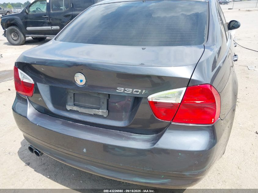 2006 BMW 330I VIN: WBAVB33586KR81827 Lot: 43226560