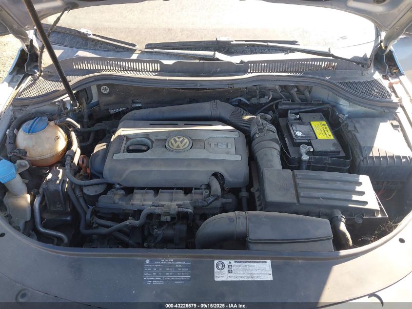 2011 Volkswagen Cc Sport VIN: WVWMP7AN4BE704868 Lot: 43226579