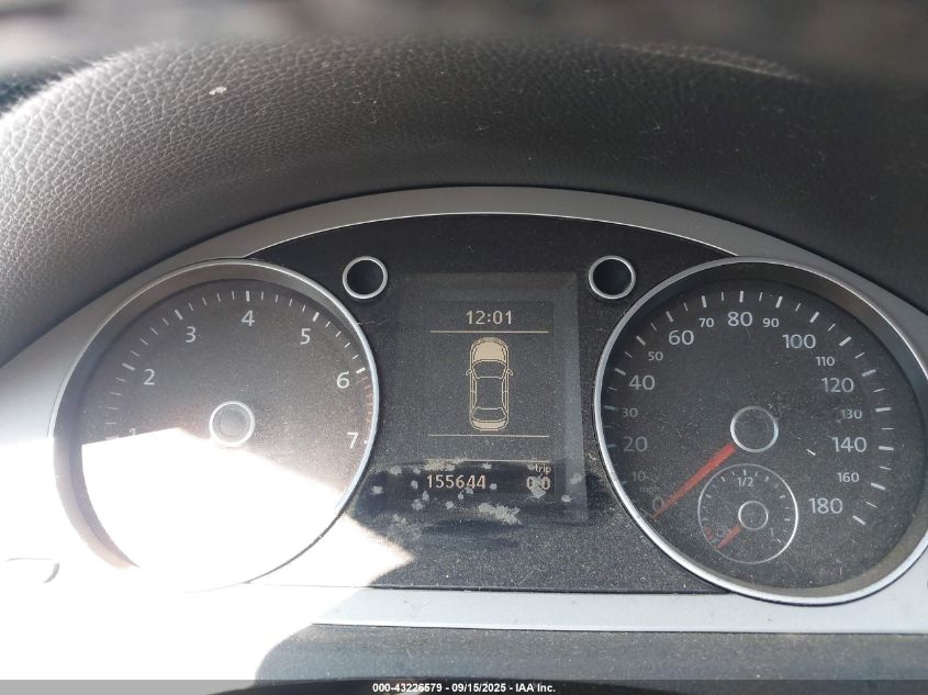 2011 Volkswagen Cc Sport VIN: WVWMP7AN4BE704868 Lot: 43226579