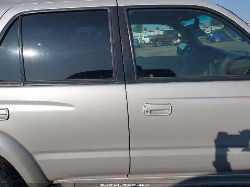 2000 Toyota 4Runner Sr5 V6 VIN: JT3HN86R5Y0295525 Lot: 43226581