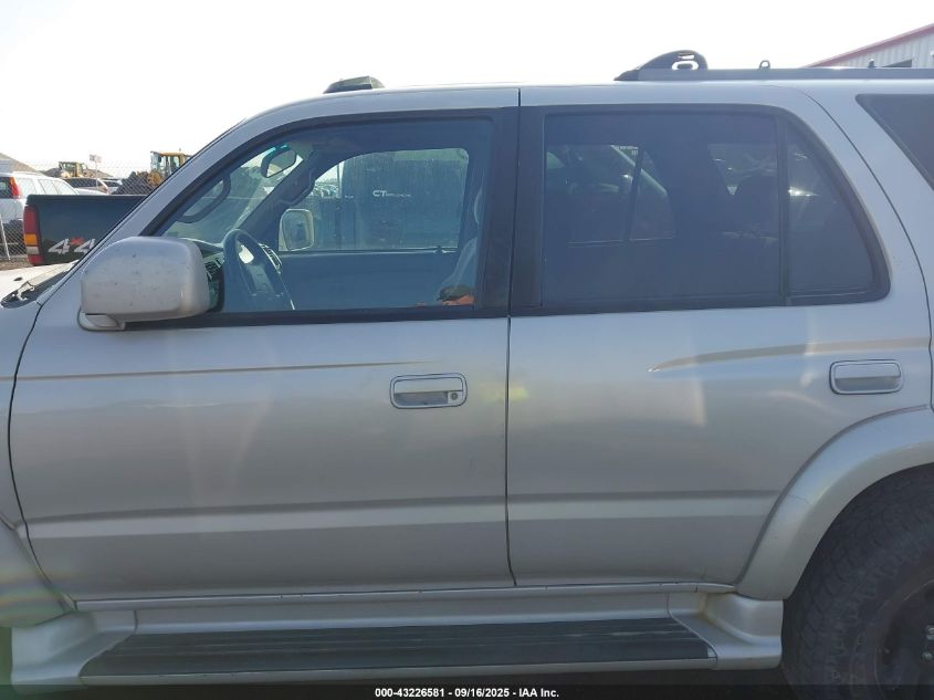 2000 Toyota 4Runner Sr5 V6 VIN: JT3HN86R5Y0295525 Lot: 43226581