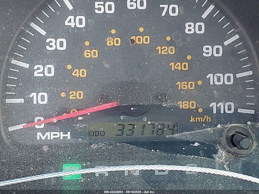 2000 Toyota 4Runner Sr5 V6 VIN: JT3HN86R5Y0295525 Lot: 43226581