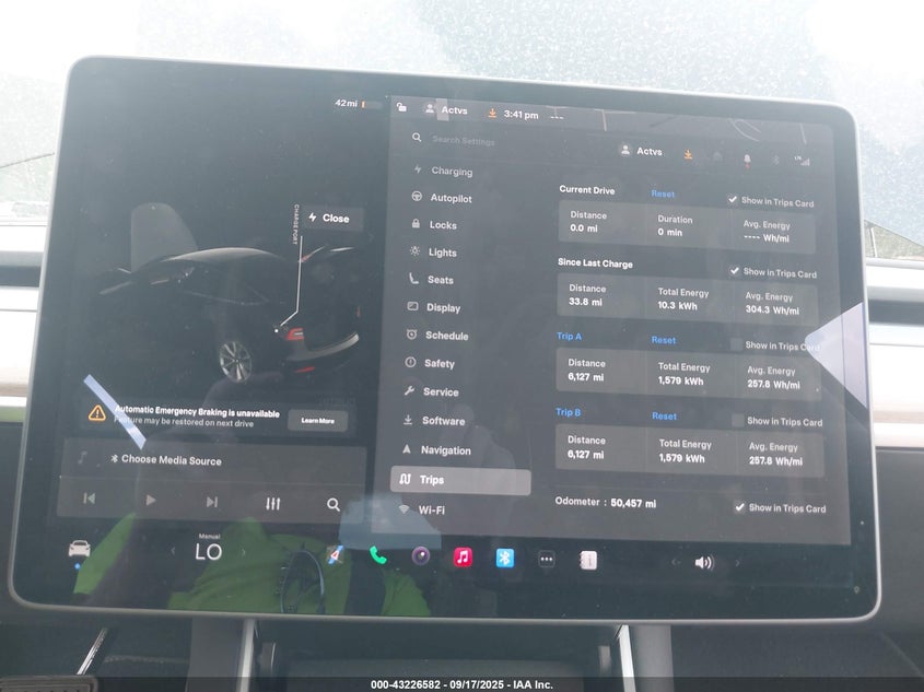 2020 Tesla Model 3 Long Range Dual Motor All-Wheel Drive VIN: 5YJ3E1EB6LF807739 Lot: 43226582