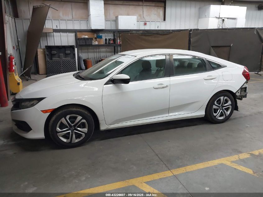 2018 Honda Civic Lx VIN: 2HGFC2F56JH534165 Lot: 43226607