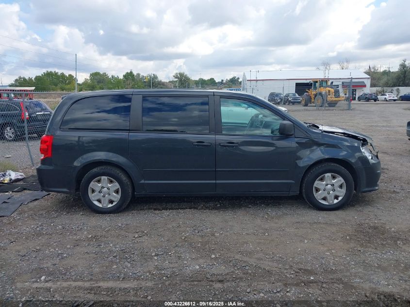 2012 Dodge Grand Caravan Se/Avp VIN: 2C4RDGBG9CR139309 Lot: 43226612