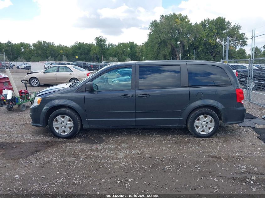 2012 Dodge Grand Caravan Se/Avp VIN: 2C4RDGBG9CR139309 Lot: 43226612