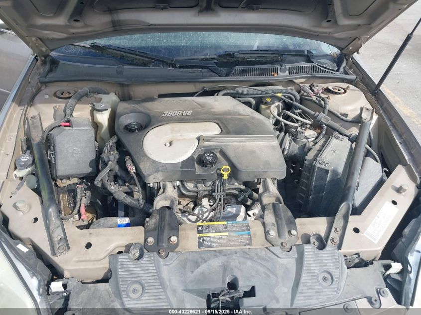 2006 Chevrolet Impala Lt VIN: 2G1WC581769120204 Lot: 43226621