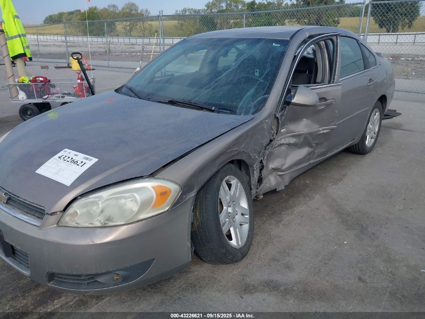 2006 Chevrolet Impala Lt VIN: 2G1WC581769120204 Lot: 43226621