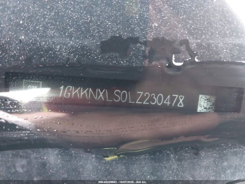2020 GMC Acadia Awd Denali VIN: 1GKKNXLS0LZ230478 Lot: 43226663
