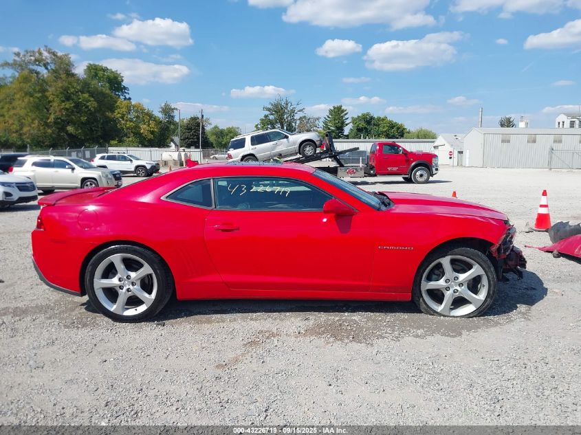 2015 Chevrolet Camaro 2Lt VIN: 2G1FF1E38F9110089 Lot: 43226719