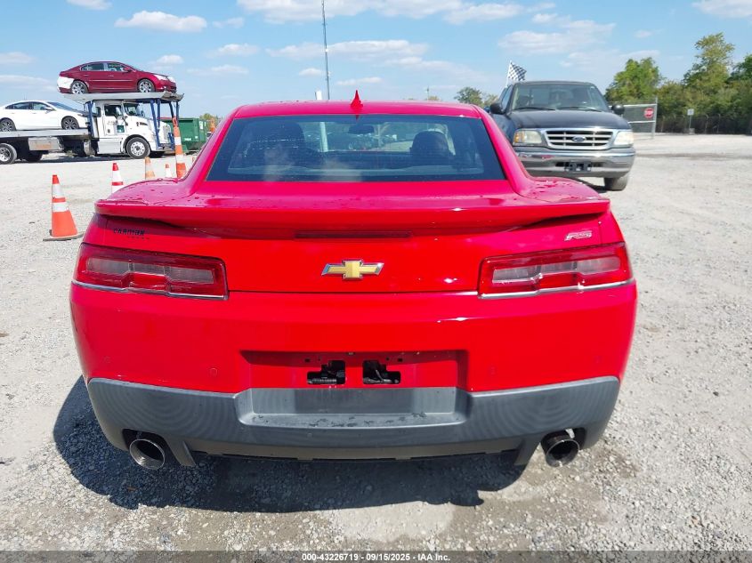 2015 Chevrolet Camaro 2Lt VIN: 2G1FF1E38F9110089 Lot: 43226719