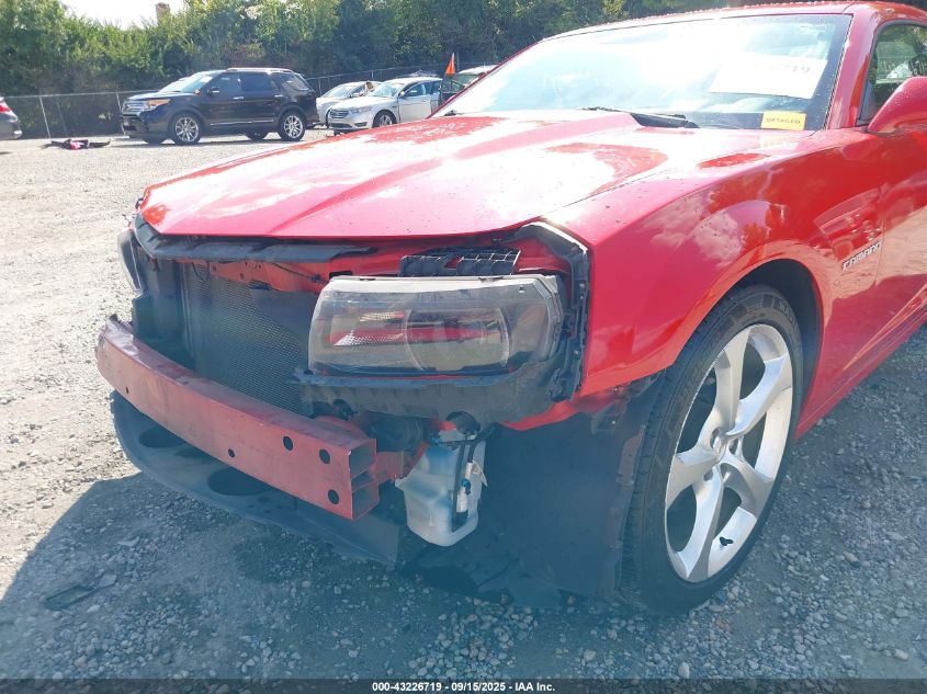 2015 Chevrolet Camaro 2Lt VIN: 2G1FF1E38F9110089 Lot: 43226719