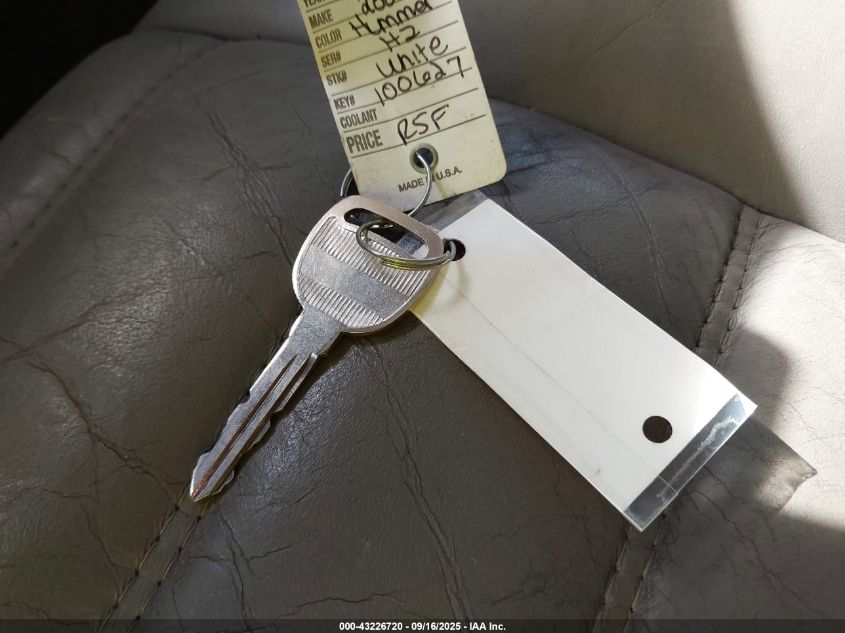 2004 Hummer H2 VIN: 5GRGN23U54H100627 Lot: 43226720