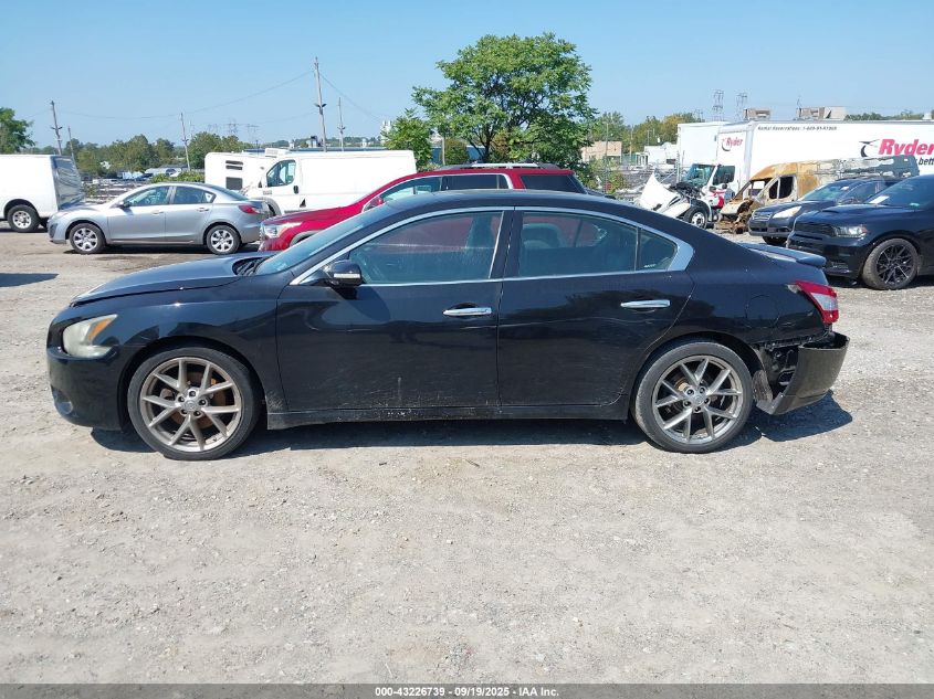 2011 Nissan Maxima 3.5 Sv VIN: 1N4AA5AP9BC857628 Lot: 43226739