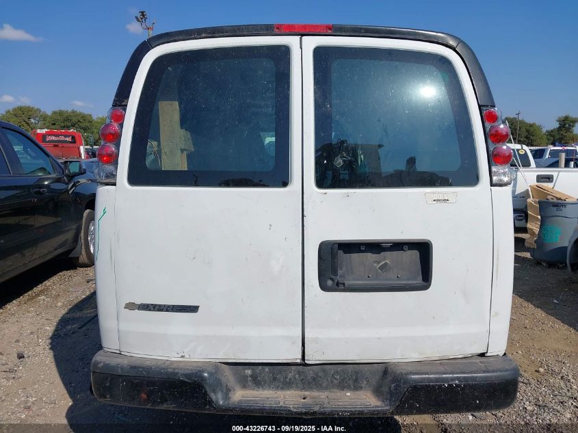 2019 Chevrolet Express 2500 Work Van VIN: 1GCWGBFPXK1171213 Lot: 43226743