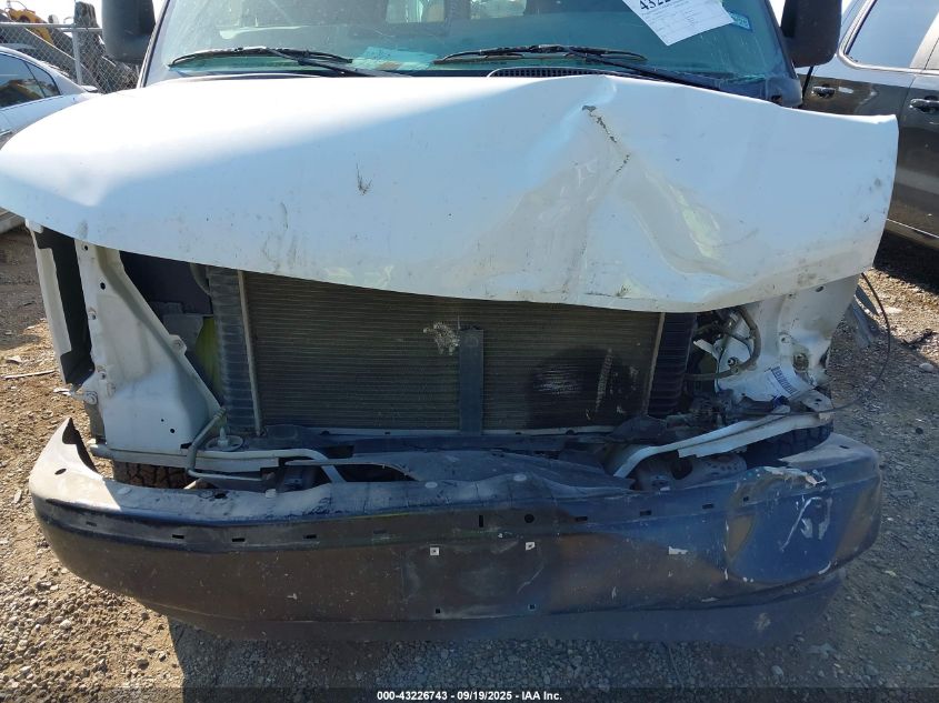 2019 Chevrolet Express 2500 Work Van VIN: 1GCWGBFPXK1171213 Lot: 43226743