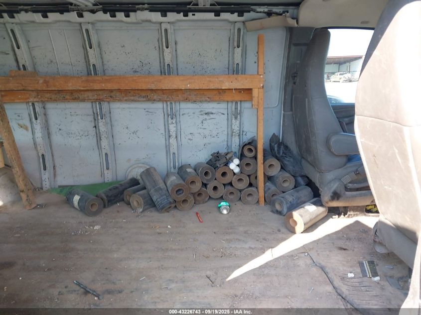 2019 Chevrolet Express 2500 Work Van VIN: 1GCWGBFPXK1171213 Lot: 43226743