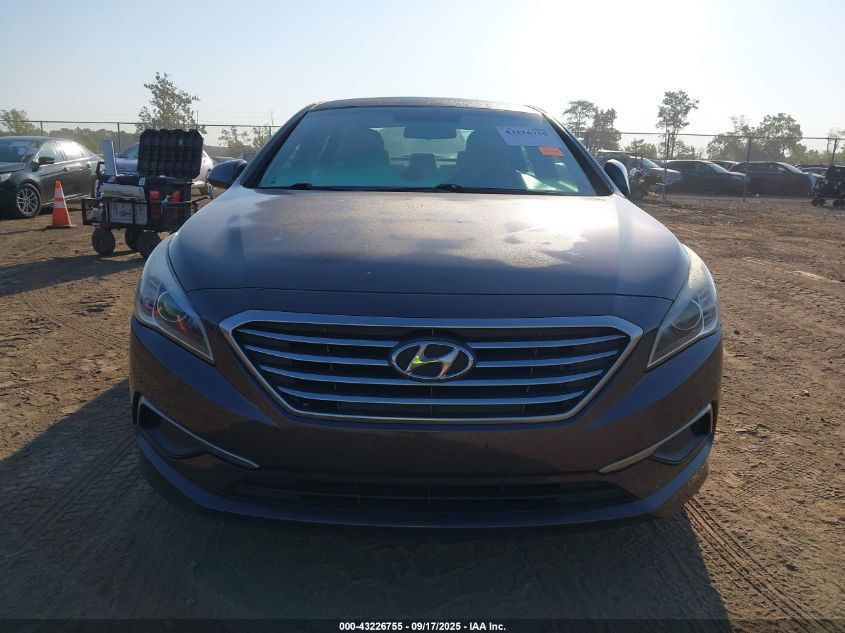 2017 Hyundai Sonata VIN: 5NPE24AF8HH537188 Lot: 43226755