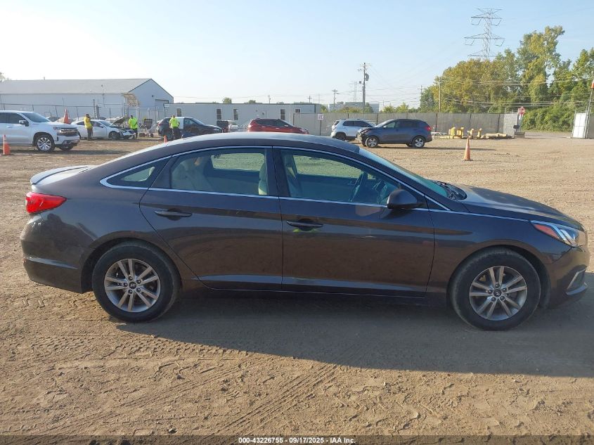2017 Hyundai Sonata VIN: 5NPE24AF8HH537188 Lot: 43226755