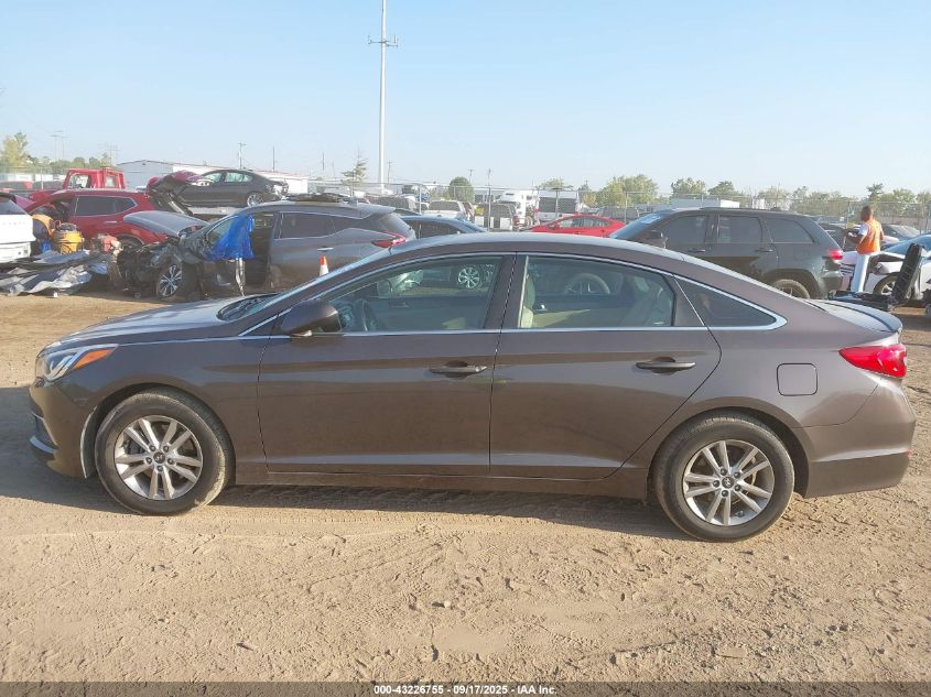 2017 Hyundai Sonata VIN: 5NPE24AF8HH537188 Lot: 43226755
