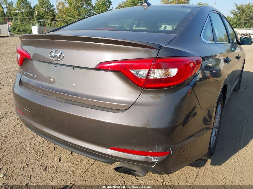 2017 Hyundai Sonata VIN: 5NPE24AF8HH537188 Lot: 43226755