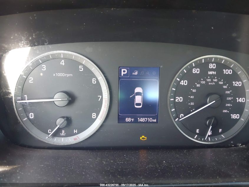 2017 Hyundai Sonata VIN: 5NPE24AF8HH537188 Lot: 43226755