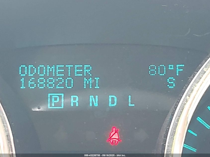 2011 Chevrolet Traverse 1Lt VIN: 1GNKRGED2BJ144706 Lot: 43226758