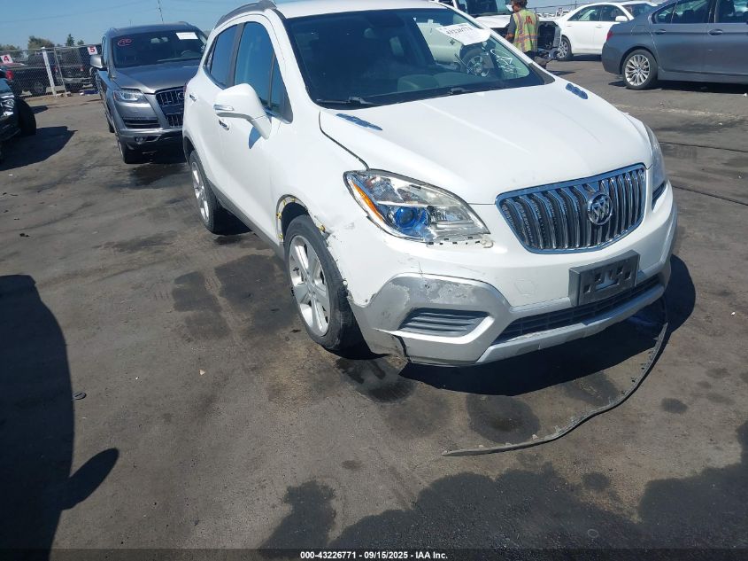 2015 Buick Encore VIN: KL4CJASB9FB133183 Lot: 43226771
