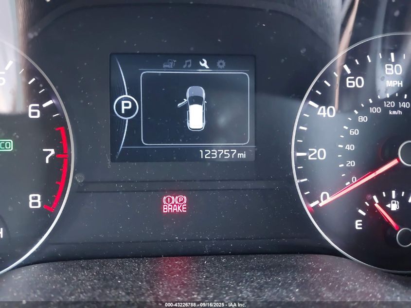 2017 Kia Sportage Lx VIN: KNDPM3AC9H7134036 Lot: 43226788