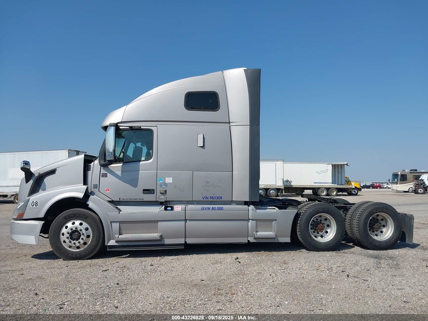 2017 Volvo Vnl VIN: 4V4NC9EH5HN983308 Lot: 43226828