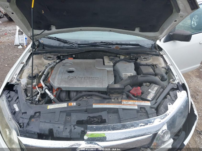 2011 Ford Fusion Hybrid VIN: 3FADP0L31BR119560 Lot: 43226833