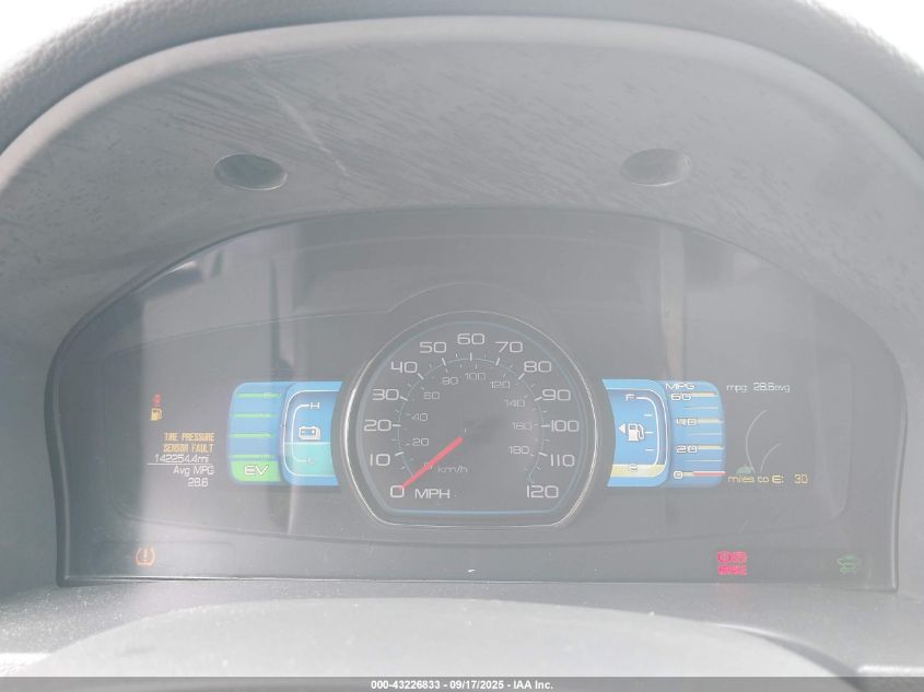 2011 Ford Fusion Hybrid VIN: 3FADP0L31BR119560 Lot: 43226833