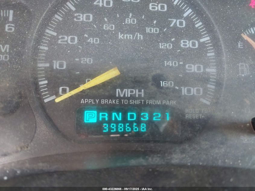 1999 Chevrolet Silverado 2500 Ls VIN: 1GCGK29U3XE190867 Lot: 43226866