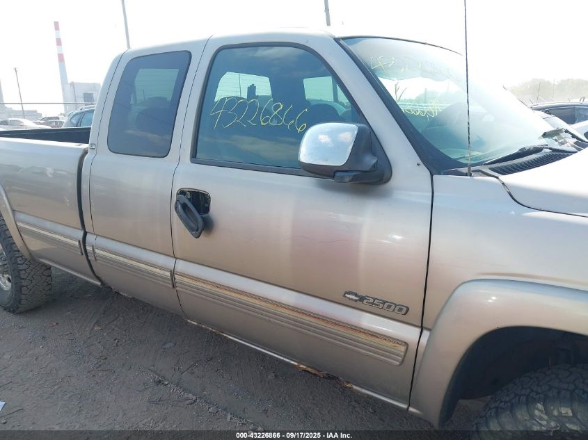 1999 Chevrolet Silverado 2500 Ls VIN: 1GCGK29U3XE190867 Lot: 43226866