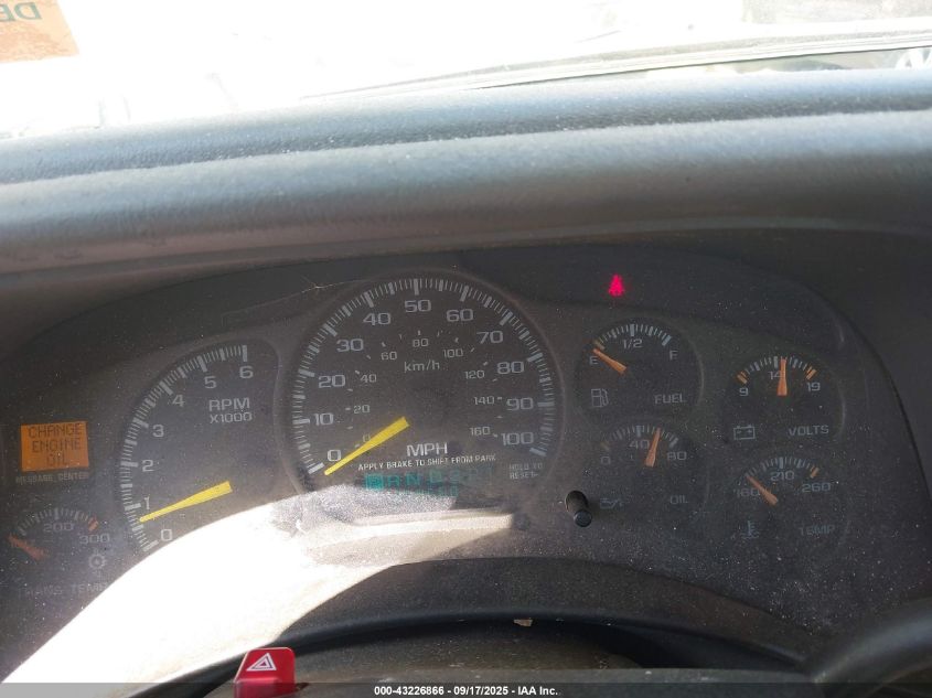 1999 Chevrolet Silverado 2500 Ls VIN: 1GCGK29U3XE190867 Lot: 43226866