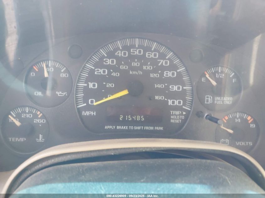 2000 Chevrolet Astro VIN: 1GNEL19W2YB164206 Lot: 43226909