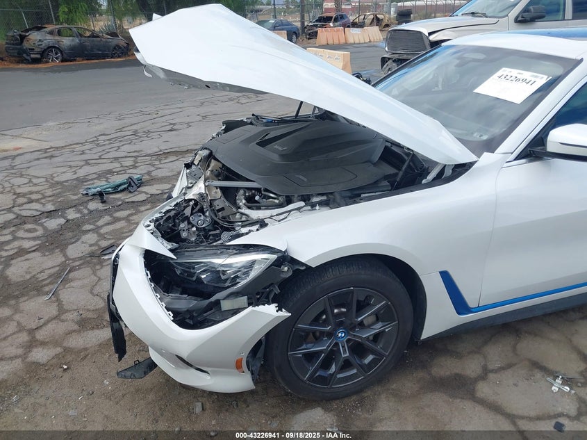 2023 BMW I4 Edrive35 VIN: WBY43AW08PFP72354 Lot: 43226941