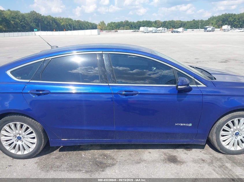 2015 FORD FUSION HYBRID SE - 3FA6P0LU3FR199774