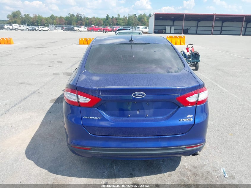 2015 FORD FUSION HYBRID SE - 3FA6P0LU3FR199774