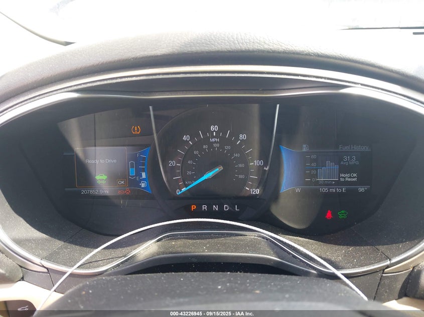 2015 FORD FUSION HYBRID SE - 3FA6P0LU3FR199774