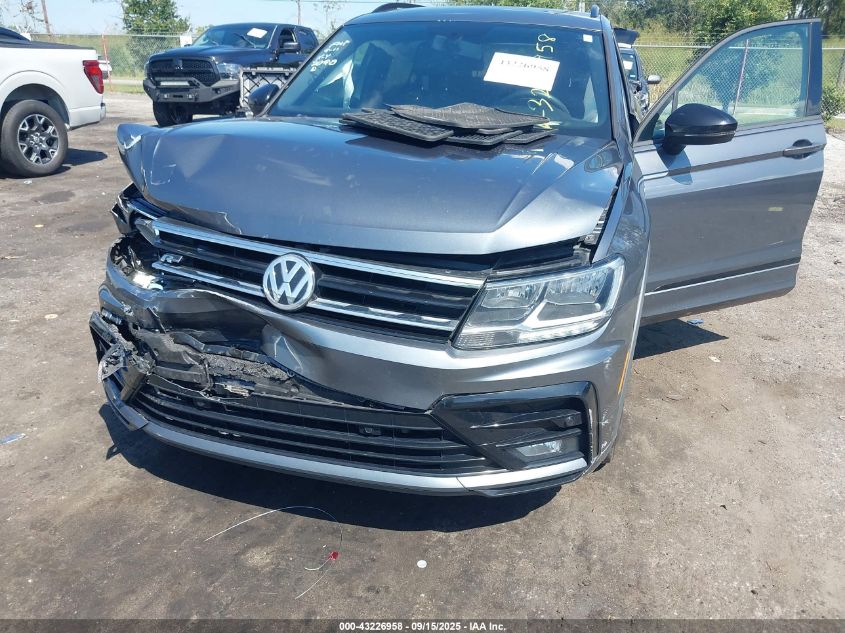 2019 Volkswagen Tiguan 2.0T Se/2.0T Sel/2.0T Sel R-Line/2.0T Sel R-Line Black VIN: 3VV3B7AX6KM127090 Lot: 43226958