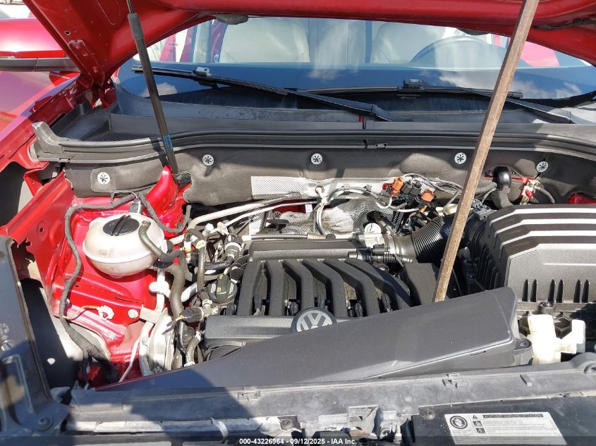 2018 Volkswagen Atlas 3.6L V6 Se/3.6L V6 Se W/Technology VIN: 1V2DR2CA5JC509328 Lot: 43226964