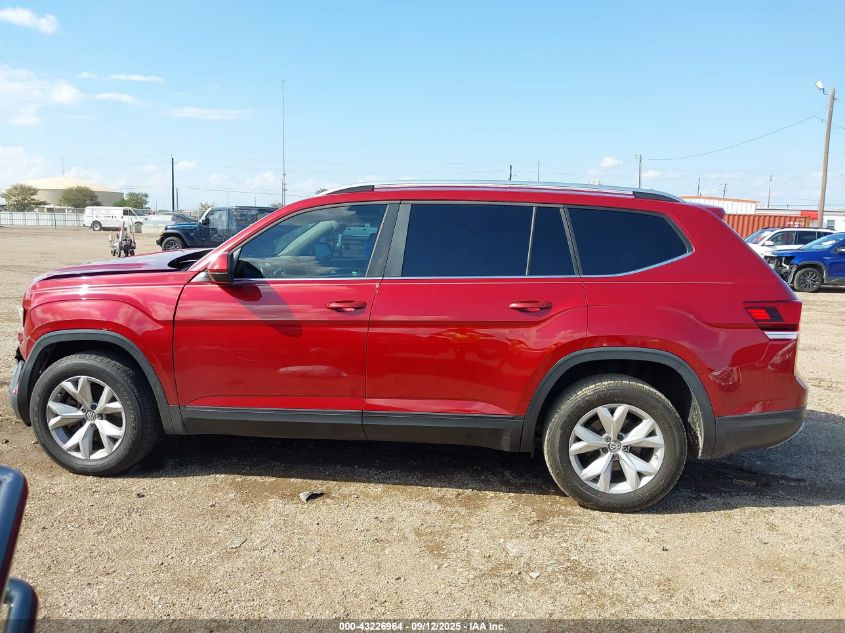 2018 Volkswagen Atlas 3.6L V6 Se/3.6L V6 Se W/Technology VIN: 1V2DR2CA5JC509328 Lot: 43226964