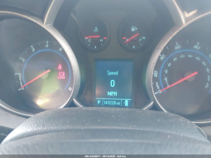 2012 Chevrolet Cruze Ls VIN: 1G1PC5SHXC7162969 Lot: 43226971