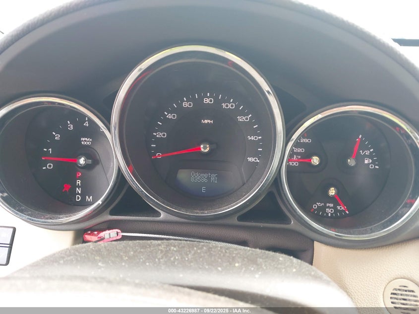 2009 Cadillac Cts Standard VIN: 1G6DF577090138136 Lot: 43226987